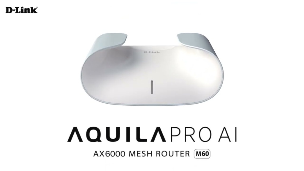 Routeur Smart Mesh Wi-Fi 6 AX6000 D-Link AQUILA PRO M60