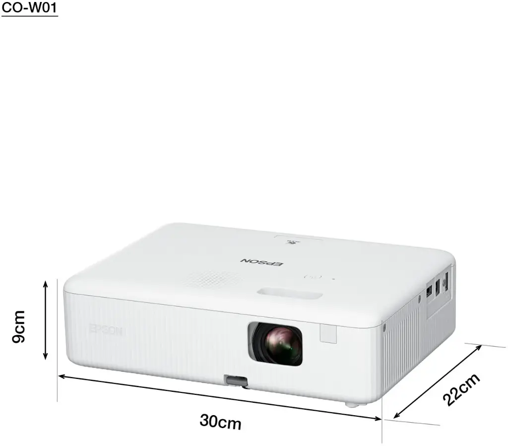 Vidéoprojecteur Epson CO-W01 — WXGA 3000 Lumens (3LCD)