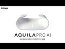Routeur Smart Mesh Wi-Fi 6 AX3000 D-Link AQUILA PRO M30