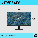 Moniteur Écran HP V24v G5 — 23.8" LED Full HD (VGA / HDMI)