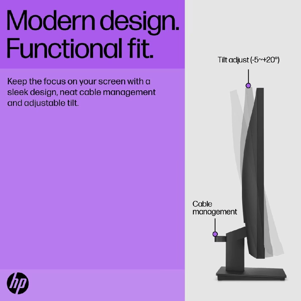 Moniteur Écran HP P27 G5 — 27" LED Full HD IPS (VGA / HDMI)