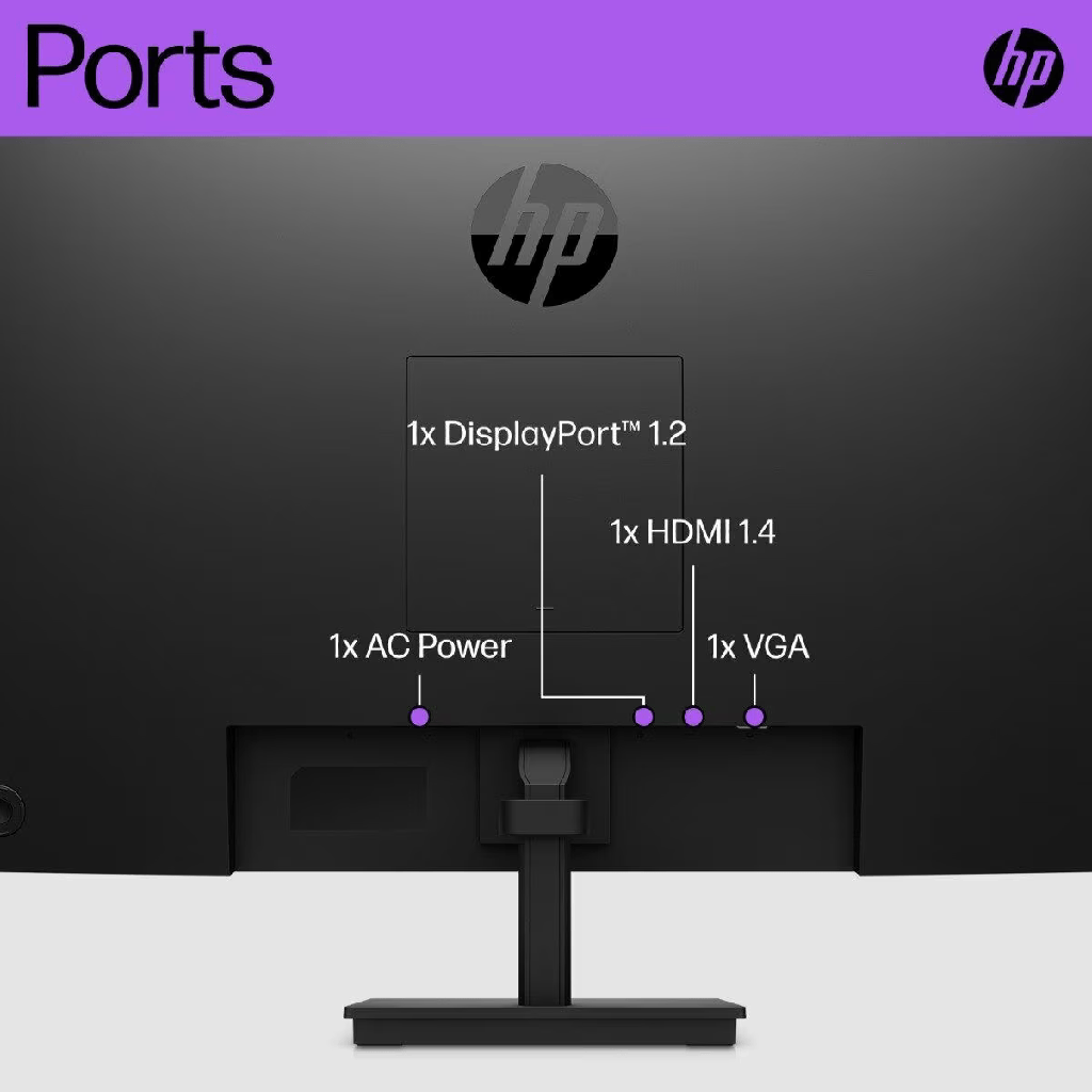 Moniteur Écran HP P27 G5 — 27" LED Full HD IPS (VGA / HDMI)