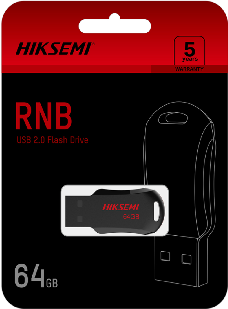 Flash Disque HikSemi RNB M220R — 64Go (USB 2.0)