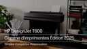 Traceur Grand Format HP DesignJet T630 — 36 pouces (A0) / Wi-Fi / Ethernet