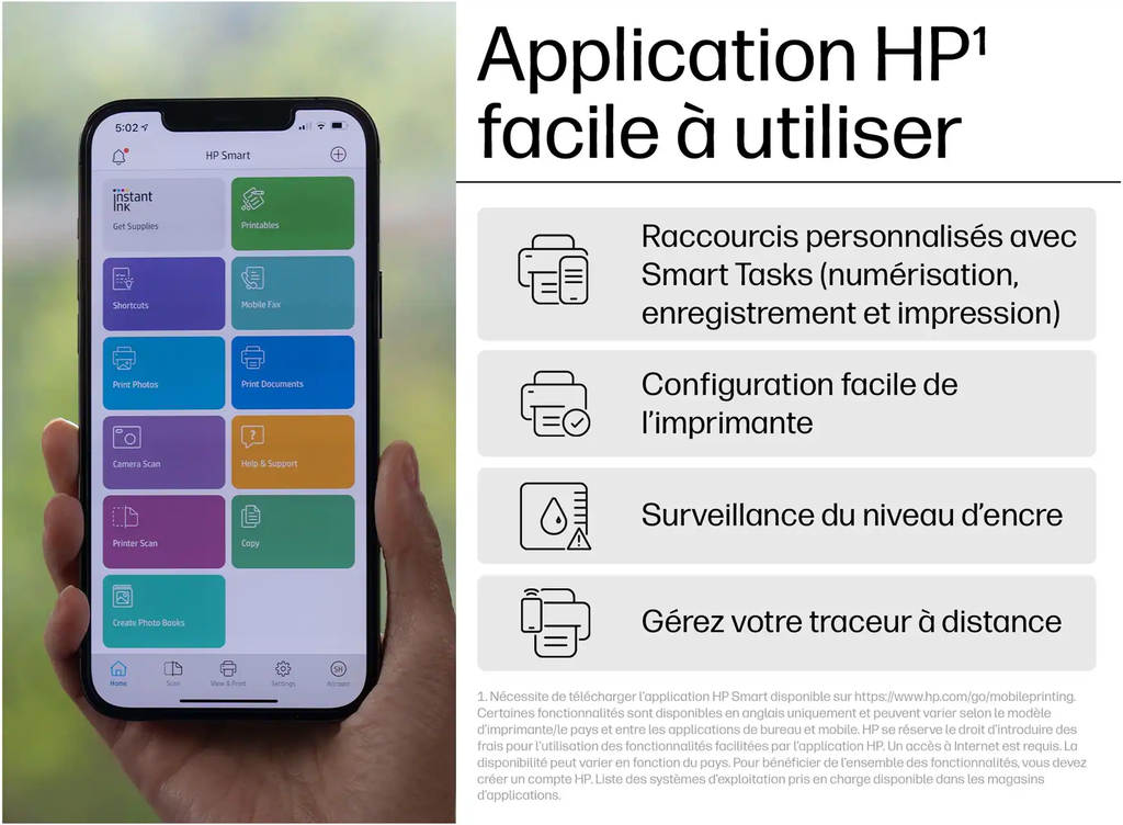 Traceur Grand Format HP DesignJet T630 — 36 pouces (A0) / Wi-Fi / Ethernet