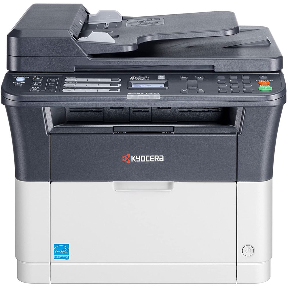 Imprimante Laser Monochrome Multifonction 3-en-1 Kyocera FS-1025MFP — Compacte / Réseau / Recto-verso