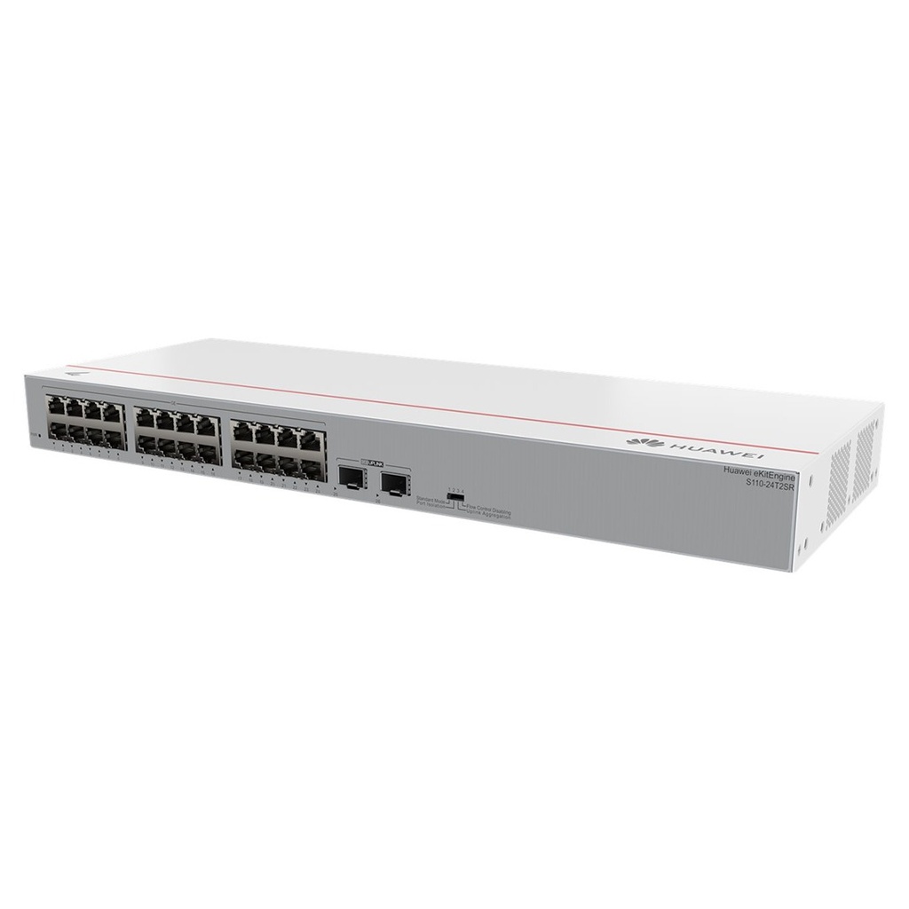 Switch Gigabit Huawei eKitEngine S110-24T2SR — 24 Ports GE + 2 Ports SFP (Modèle Rackable)