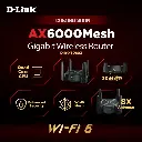 Routeur Wi-Fi 6 AX6000 Multi-Gigabit D-Link DIR-X6080Z