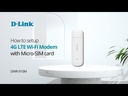 Modem Routeur USB 4G LTE D-Link DWR-910M