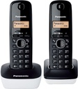 Téléphone Sans Fil Panasonic KX-TG1612 — Pack Duo (2 Combinés)