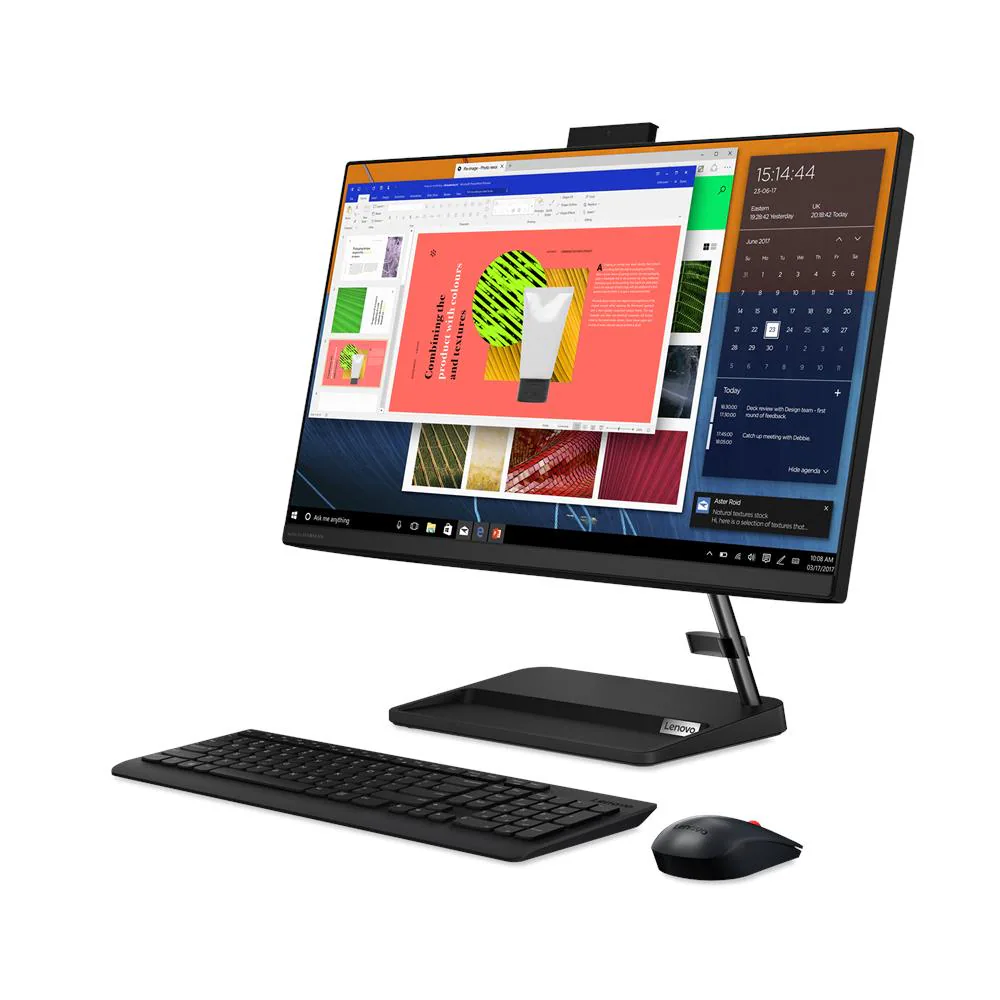 Ordinateur All-In-One Lenovo IdeaCentre AIO 3 24ITL6 Tactile — Core i7-1165G7 / 16Go RAM / 1To HDD / GeForce MX450 2Go / 23.8" FHD