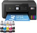Imprimante Multifonction 3-en-1 Epson EcoTank L3260 — A4 / Wi-Fi / Écran LCD 3,7 cm
