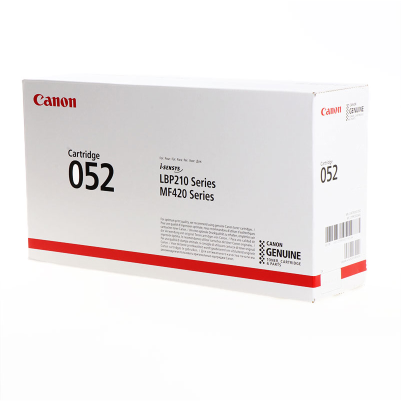 Toner Original Canon 052 Noir — Standard pour Séries i-SENSYS LBP210 et MF420