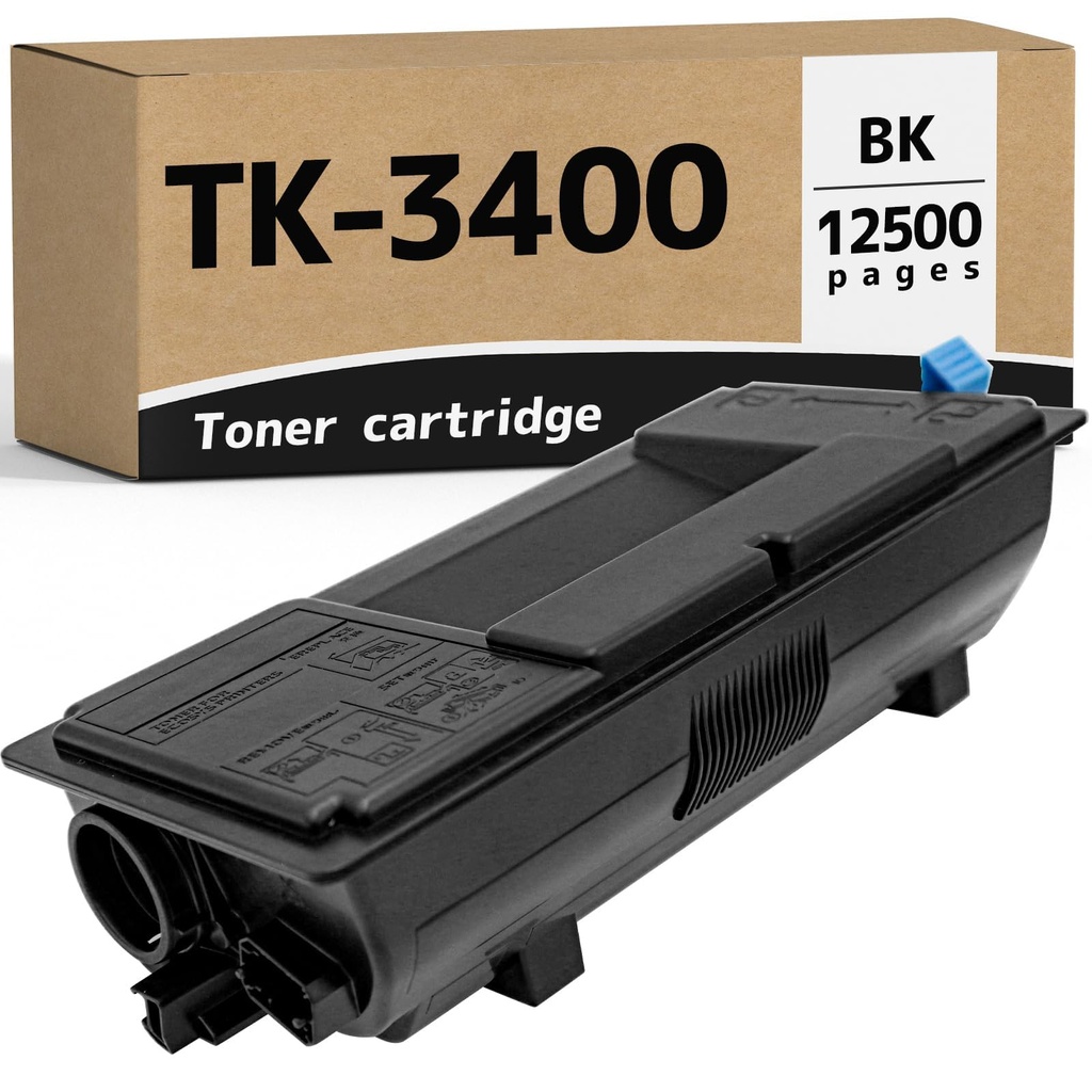 Toner Générique Kyocera TK-3400 — Noir pour Séries ECOSYS PA4500x / MA4500fx