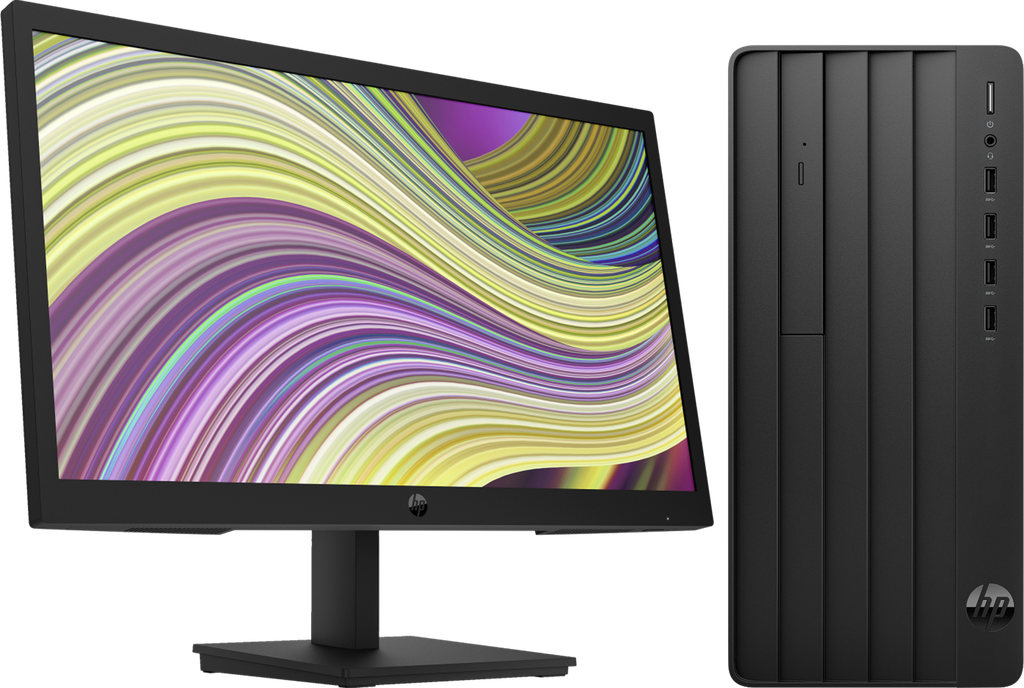 PC Bureau HP Pro Tower 290 G9 - i7-14700 / 8Go / 512Go SSD / Wi-Fi / + Écran 21.5" P22v