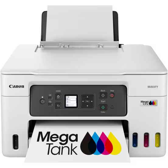 Imprimante Multifonction 3-en-1 Canon MAXIFY GX3040 — MegaTank à réservoirs rechargeables