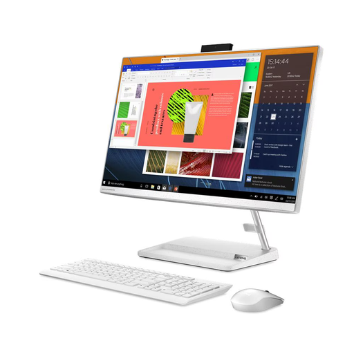 [LEN-AIO3-I7T-8-1T-MX450] Ordinateur Tout-en-Un Lenovo IdeaCentre AIO 3 24ITL6 Tactile — Core i7-1165G7 / 8Go RAM / 1To HDD / GeForce MX450 2Go / 23.8" FHD