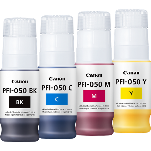 [PFI-050] Cartouches d'encre (Série PFI-050) CMYK