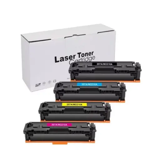 [INK-PACK-207A] Pack de 4 Toners Génériques Ink Master 207A — BK/C/M/Y pour Séries HP Color LaserJet Pro M255 et MFP M280