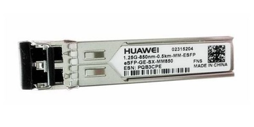[HUA-02315HNY-SFP-1G-SX] Module Émetteur-Récepteur SFP Huawei 1G SX — Multi-Mode (850nm, LC, 550m)
